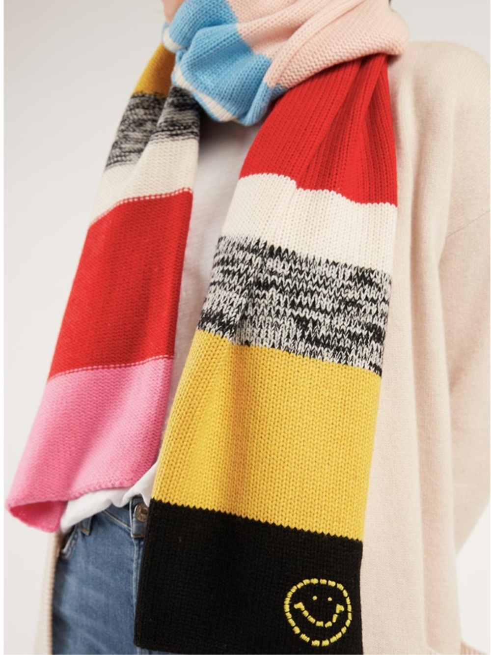 Kerri Rosenthal Marled Stripe Scarf